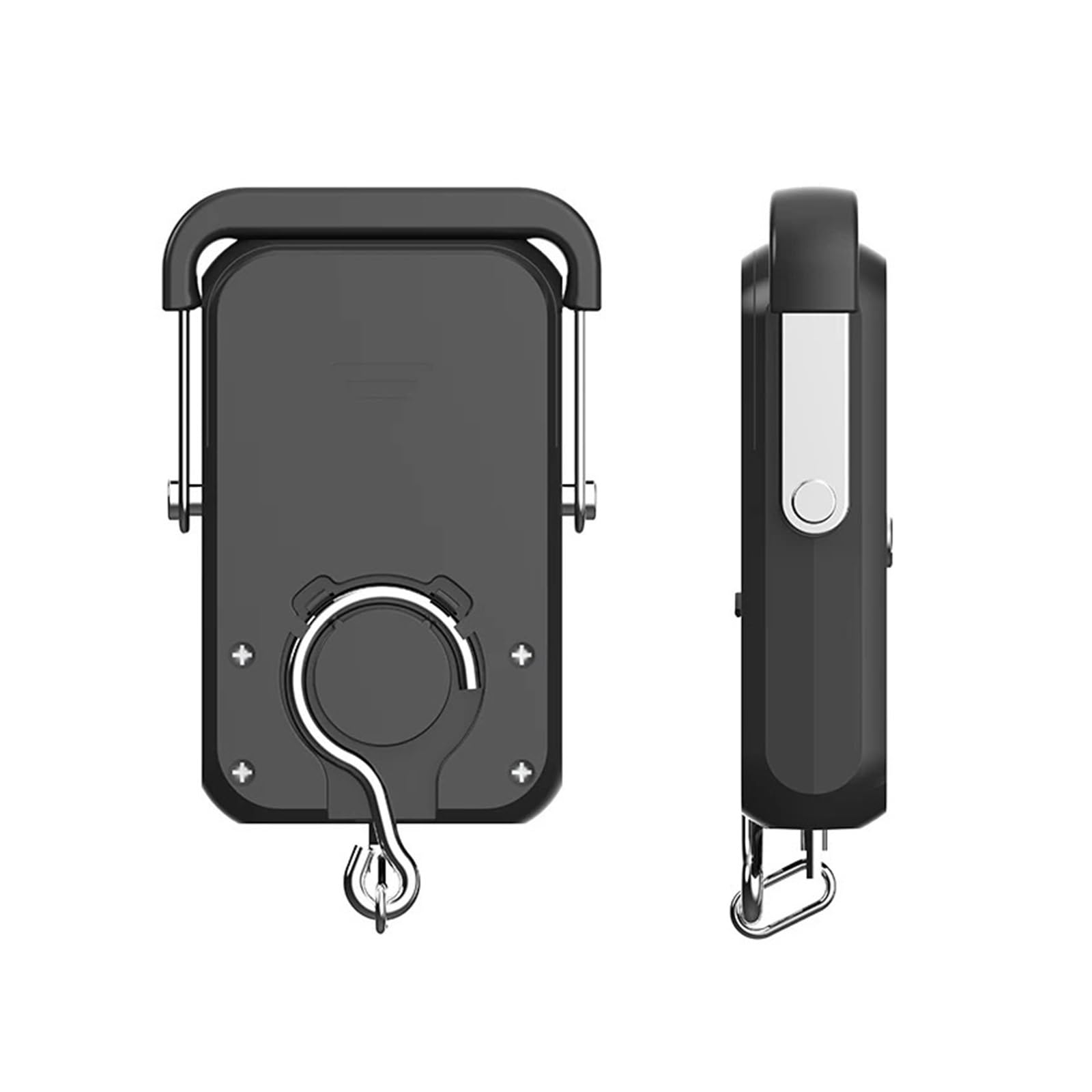 Bilancia sospesa, bilancia con gancio sospeso LCD digitale da 60 kg | Bagagli elettronici Squame di pesce Batteria/USB(WH-A35C USB)