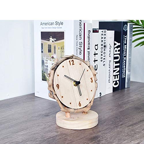 Reloj de mesa desktop clock table silencioso con diseño simple para casa 5
