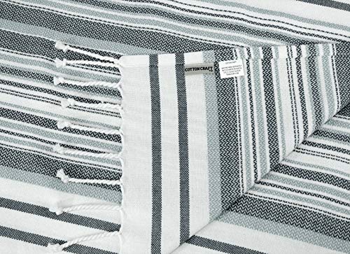 Image of COTTON CRAFT Fouta Kitchen Towel - 12 Pack 100% Cotton Hand Towel