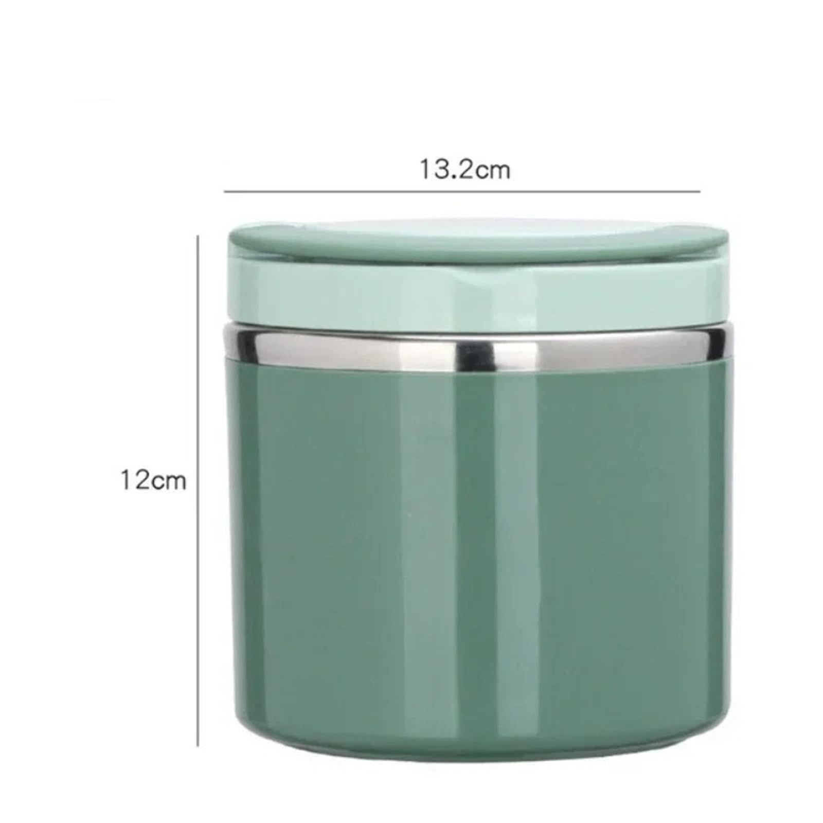 Bento Lunch Boite Boîte à Lunch Isotherme for Soupe et Aliments, Garde au Chaud(Blue-630ml)
