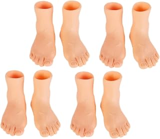 CIYODO 8 Pçs Fantoches De Mão Para Fantoche De Plástico Pequeno Fantoche De Dedo Berços Quebra-Cabeça Fantoche De Dedo A Granel Fantoche De Mão Bonito Desenhos Animados Fantoches De