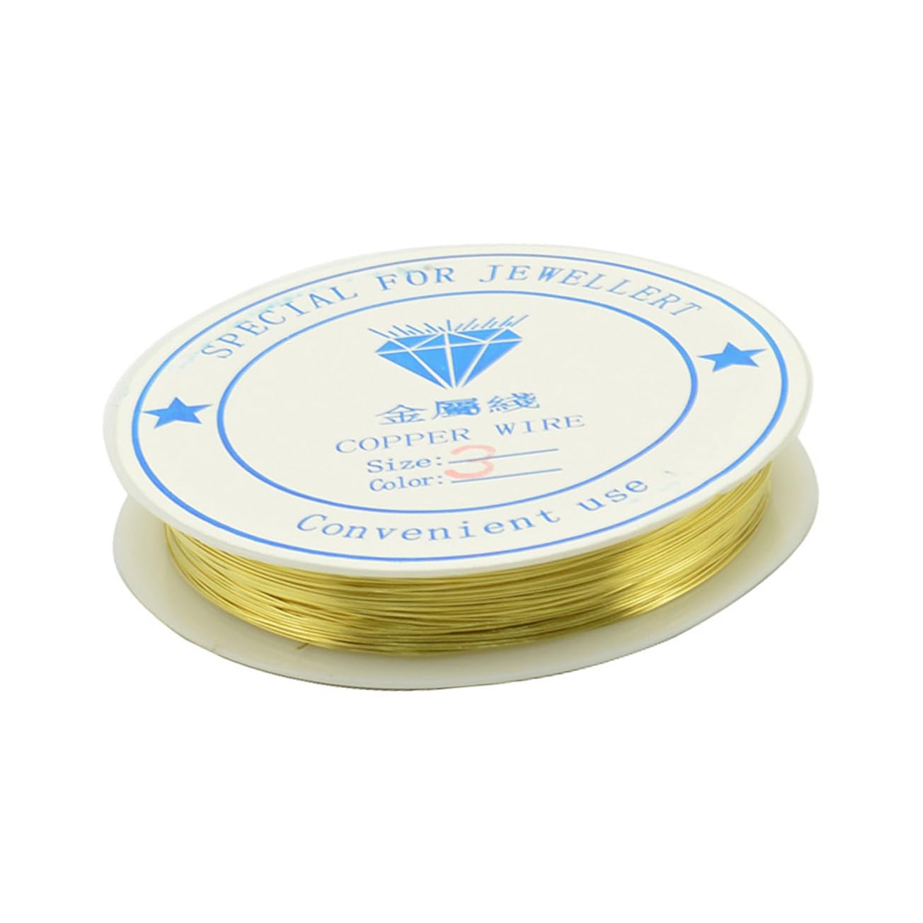 EXCEART 2 Set Di Filo Per Gioielli Artistici Da 0 5 Mm Di Filo Di Rame Flessibile Per Artigianato Per La Creazione Di Gioielli E Progetti Di Perline 5 * 2