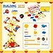 cossy 198 PCS STEM Building Toys for Kids, Construction Building Blocks, Educational Toys for 3-5 4-8 5-7 6-8 Year Old, Creative Games, Engineering, STEM Kits