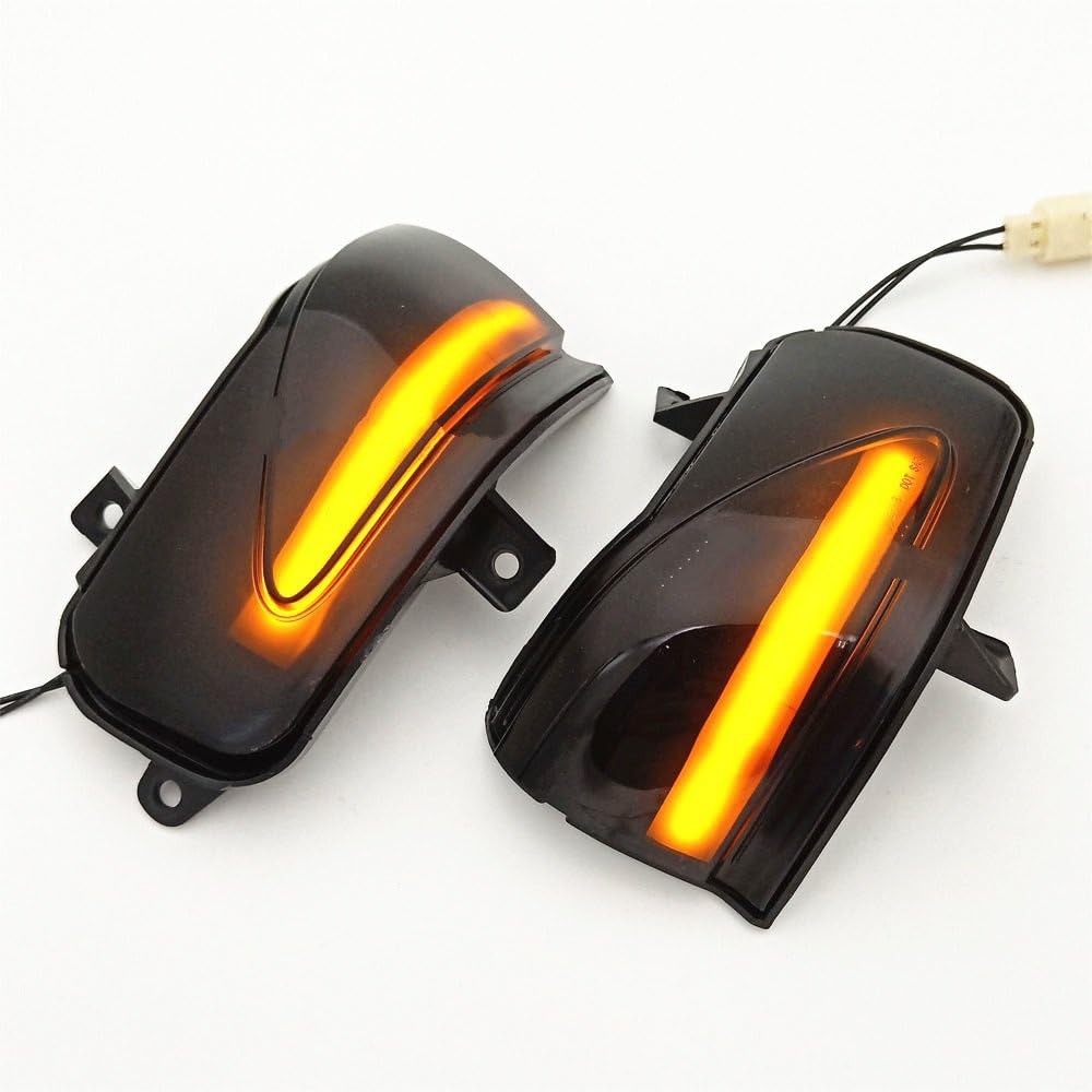 Intermitente Retrovisor Indicador De Coche Intermitente Que Fluye Intermitente Dinámico Luz Señal De Giro Led para Fit para Jazz para 2009-2013 Lámpara Señal Giro