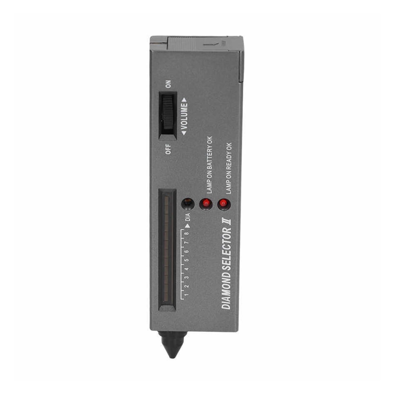 Qlnzagvfrde One Color Hardness Tester, Diamond Selector Tester Pen High Accuracy Professional With 30X Led Magnifying For Jewelry