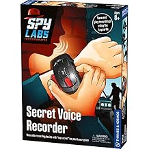 Spy Labs Inc Digital Voice Recorder Toy by Thames & Kosmos | Wearable Audio Recorder | Essential Gadget from The Detective Gear Experts for Kid Investigators