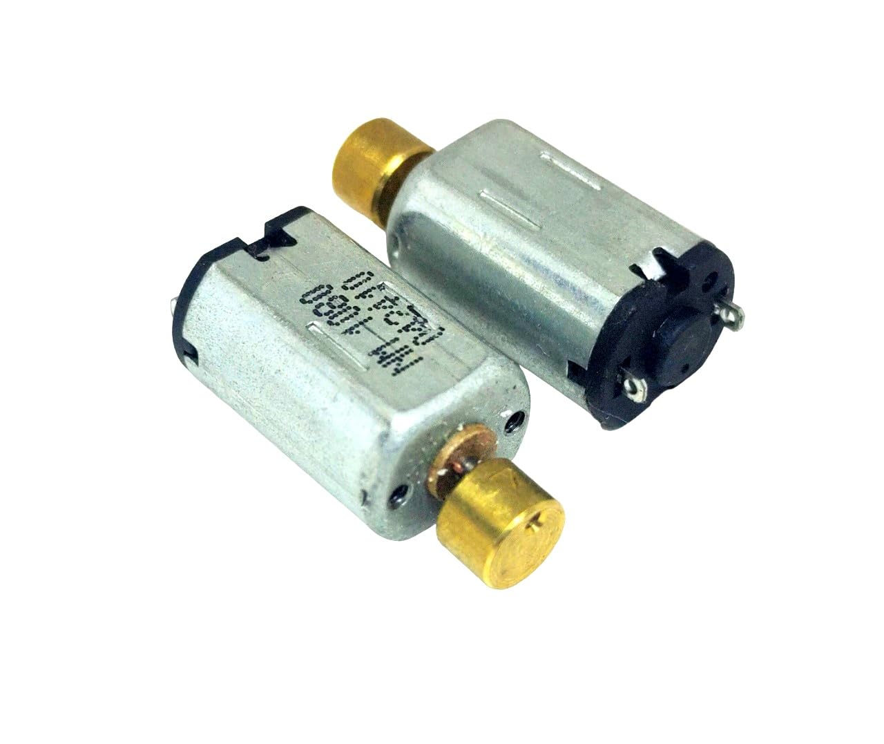 INVENTO 2Pcs (Pack of 2) 3V - 6V Vibration motor mini micro DC Toy Hobby Motor 15x10x8mm 12000 rpm for Toys DIY Projects