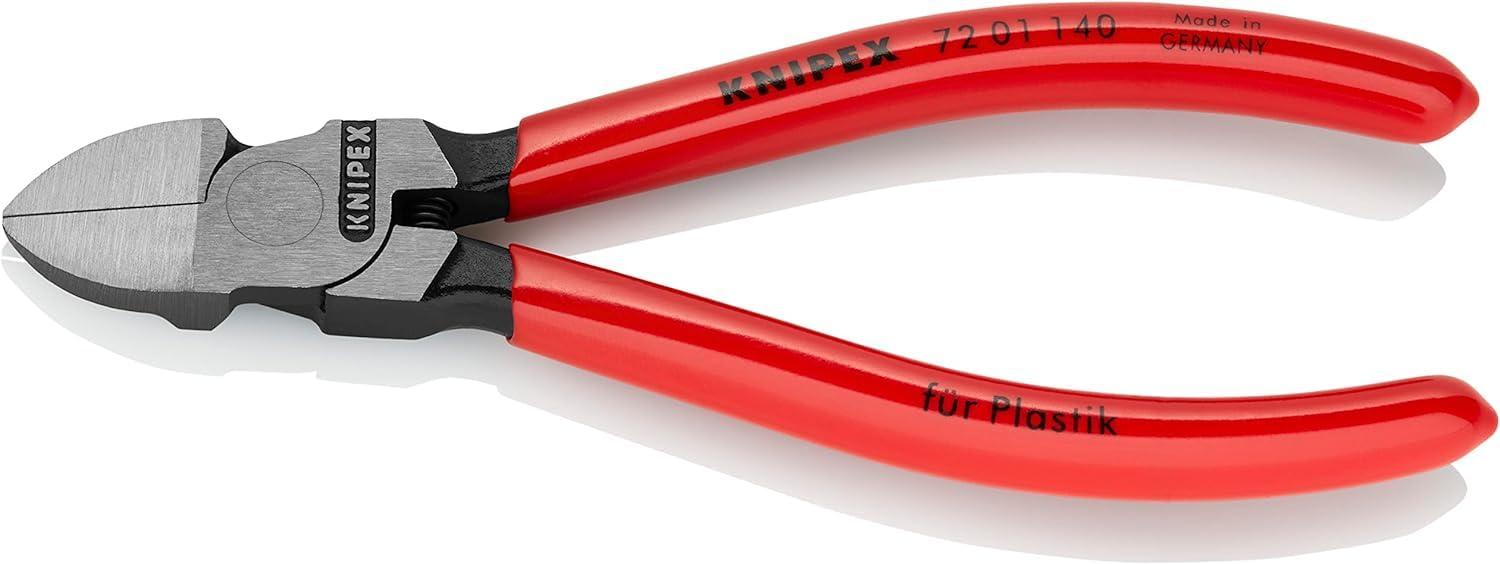 Knipex 72 01 Diagonal Cutting Pliers for Plastics 140mm