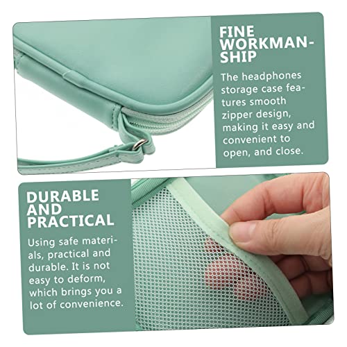 Pochette de rangement pour écouteurs et câbles compacte - 3