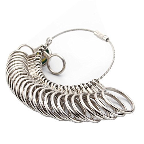 Esky Mall Sizer Gauge Jewelry Bague taille doigt