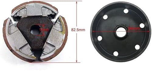 Miniatura 4 de Juego completo de almohadillas de embrague y cesta de volante para Dirtbikes compatible con KTM50 KTM 50 Junior Senior JR SR Pro LC Mini Adventure