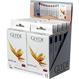 Grosor: 0,062 mm Glyde Ultra « Slimfit Red » 10 x 10 PROFILATTICI veganos XS (49 mm) de color rojo