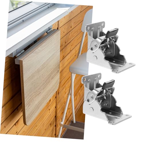 Charnière à ressort pour pieds de table pliante stable et fixe - 4