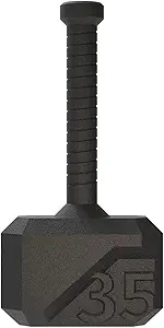 Tribe WOD Hammer Kettlebell 15-70lb - Cross Training Workout Equipment for Muscle Building, Cardio Fitness, Weights for Women & Men | Strength Training Kettlebells