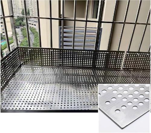 Tôle perforée acier inoxydable 304 de protection pour sécuriser les zones de vide - 2