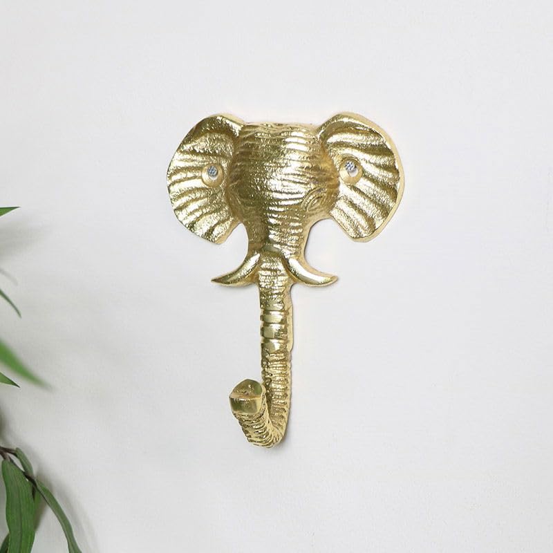– Melody Maison Gold Elephant Head Wall Hook