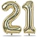 Geburtstag Zahlen Luftballon 21 Jahre, 40 Gold Zahl günstig Kaufen-Geburtstag Zahlen Luftballon 21 Jahre, 40