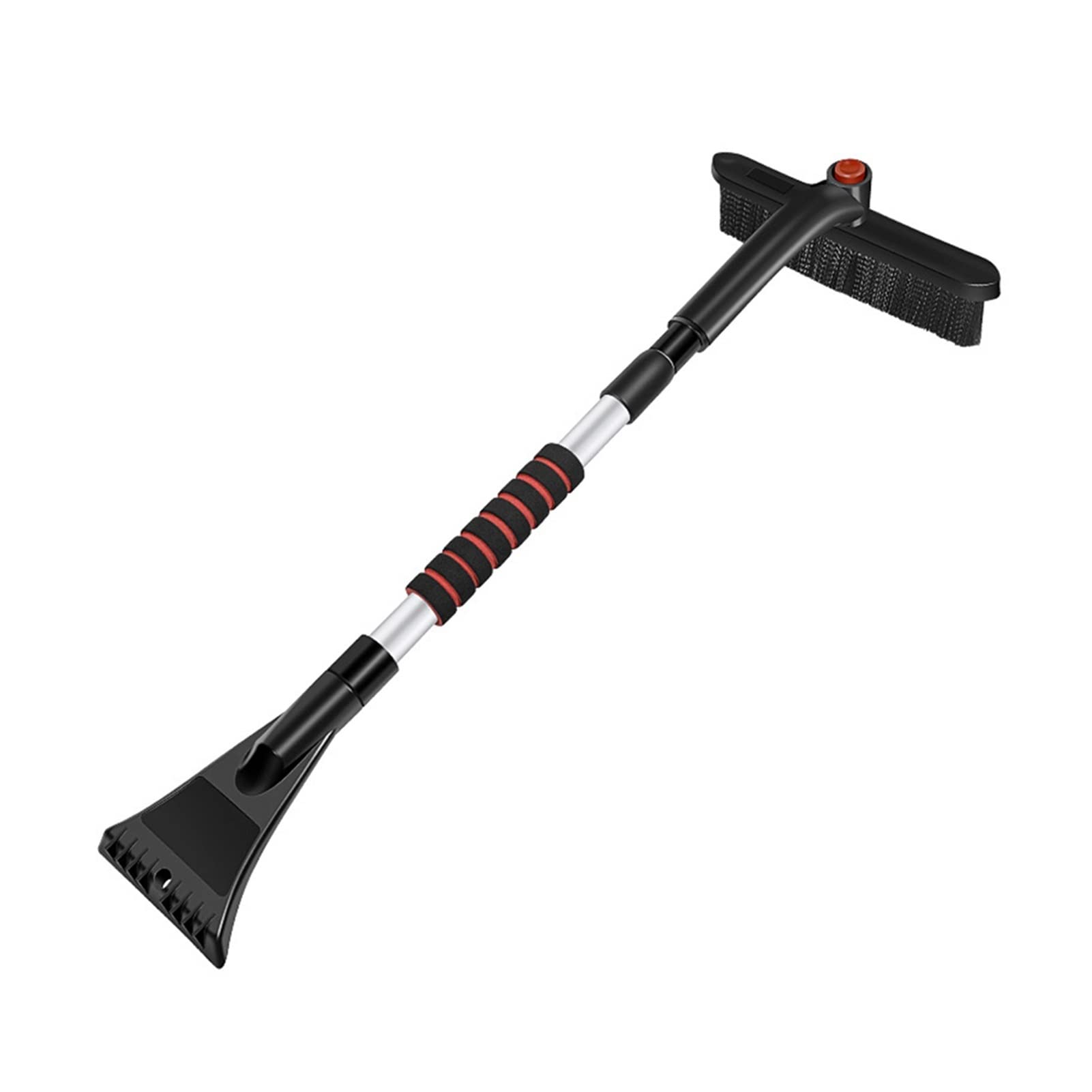 Blocs de Neige Pare-Brise de Voiture Brosse à Neige Poignée rétractable Pelle de déglaçage de véhicule Grattoir de Voiture Brosse Anti-poussière