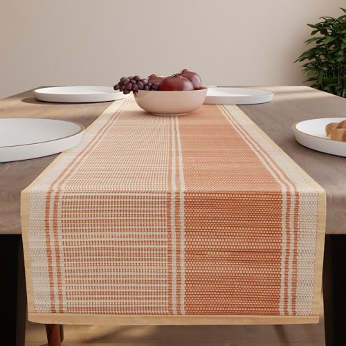 Image of Encasa XO Dining Table Runner 4 Seater, Handcrafted Madurkathi River Grass