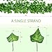 Ohuhu 20 Pack 131 FT Artificial Ivy Leaf Fake Plants Vines, Greenery Garland Leaves Hanging for Home Kitchen Office Garden Wedding Party Home Wall Indoor Outdoor Decor, 79 Inch Each, Green