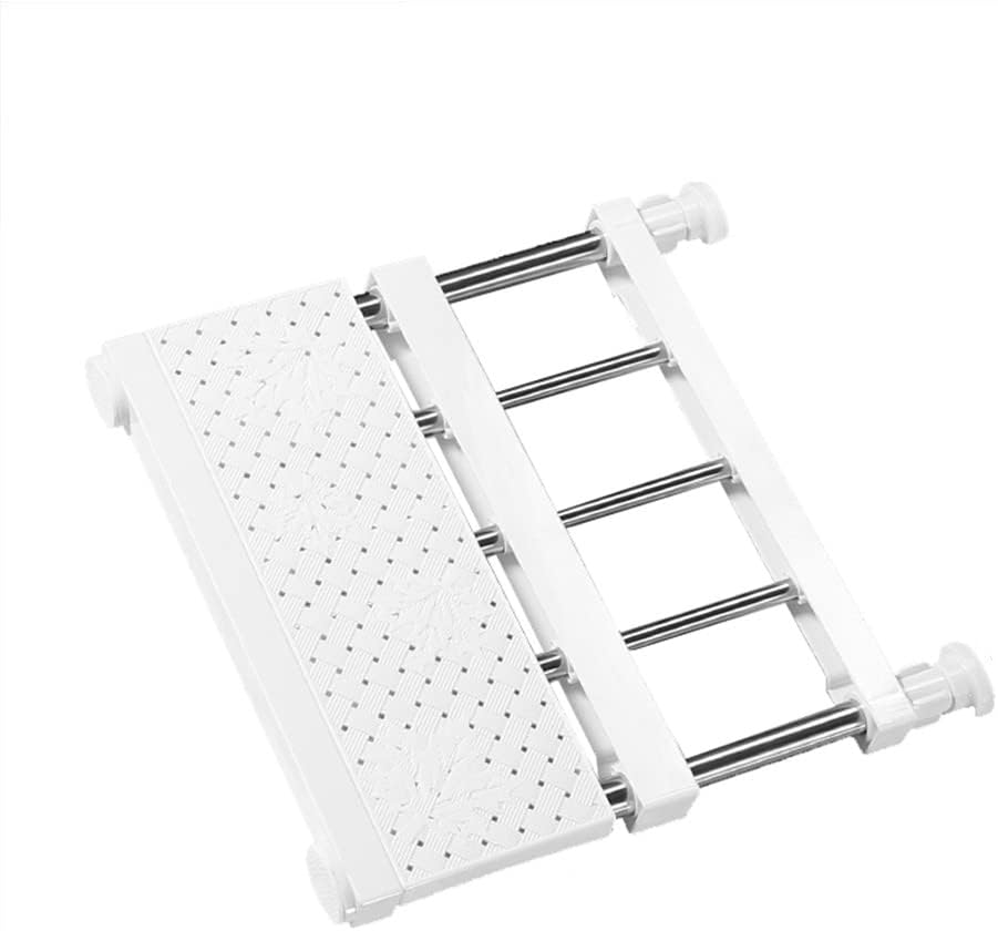 LIYIVNAA Expandable Closet Shelf Clothes Storage Rack