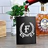 Hip Flask Personalised Monogram Initials - Birthday Wedding - Foto 3