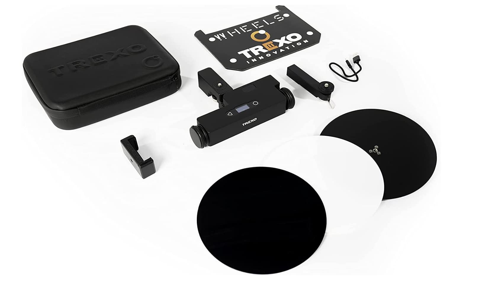Trexo Wheels Tisch-Kamerawagen Slider für Smartphones und DSLR-Kameras, App-unterstützt Android/iOS, Programmierbar, Ultra-leise Motoren, Für Videoaufnahmen und Zeitraffer