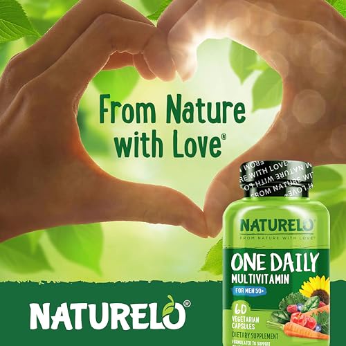 NATURELO Men's 50+ Multivitamin