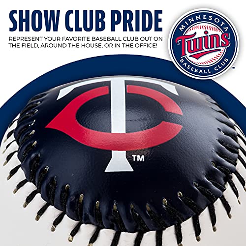 Franklin Sports Minnesota Twins Mlb Team Baseball - Mlb Team Logo Soft Baseballs - Toy Baseball For Kids - Great Decoration For Desks And Office #TOP3