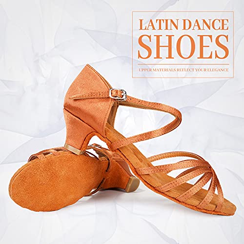 YKXLM Bambina Scarpe da Ballo Latino Americano