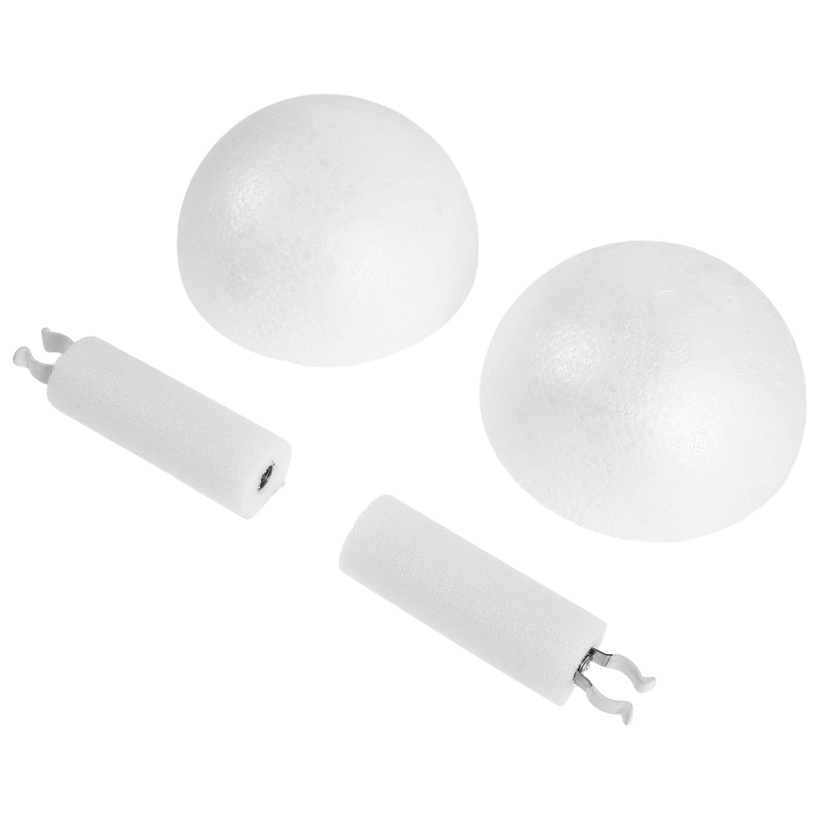 Percha moldeadora de busto Gatuida en espuma clara con clips regulables