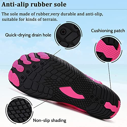 Water Shoes Aqua Sports Shoe Women Men Barefoot Water Shoes Unisex Quick Drying Trail Running Shoes Gym Fitness Trainers for Beach Yoga Swim Surfing Diving Boating Pool3