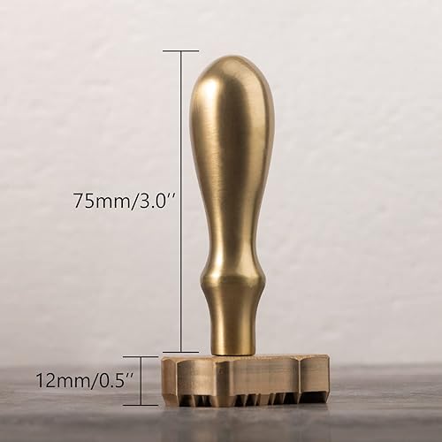 Miniatura 2 de STAMTECH Sello de cerámica personalizado para arcilla, personaliza sello de arcilla para arcilla con tu propio diseño, herramientas de arcilla