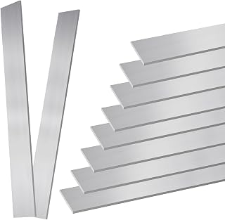 15N20 Steel Flat Stock Cold Rolled Carbon Steel Bar for Knife Making 12"x1.5"x 1/8"(10 Packs)