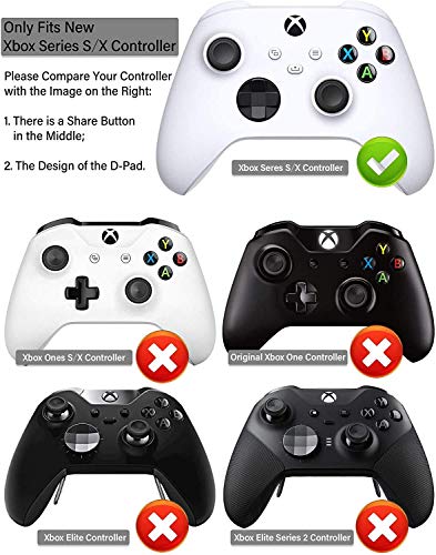 Image of TCOS TECH Xbox Series X Xbox Series S Controller Silicone Cover Anti Slip Protective Case Sleeve for Xbox Series S /X Controller