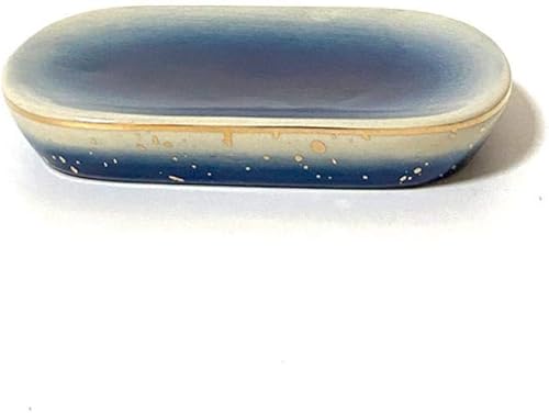 Miniatura 6 de Juego de 4 accesorios de baño, juego de baño de cerámica de diseño de lujo, soporte para cepillos de dientes, vaso para cepillos de dientes,