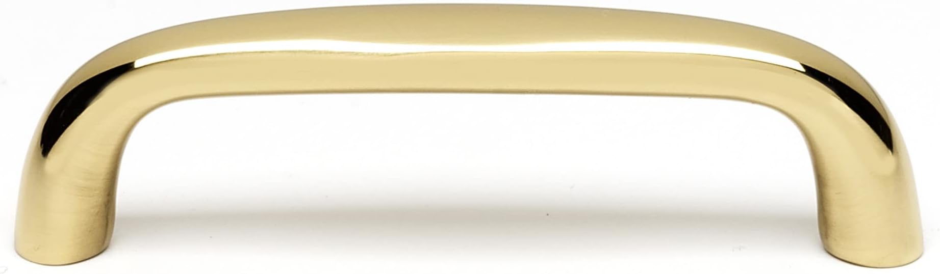 Alno 3" Pull, UNLACQUERED Brass