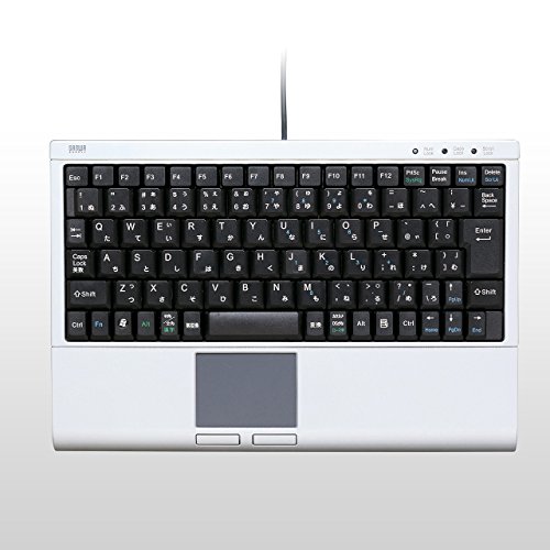 Sanwa Supply Tastiera con touchpad SKB-TP01SVN - Foto 4 di 8