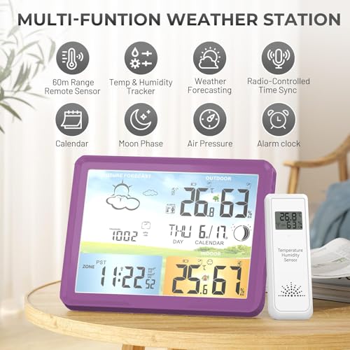 Wireless Indoor/Outdoor Weather Station by LUVUOKYE - Image 2