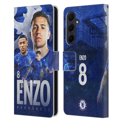 Étui Chelsea FC Enzo Fernández Samsung A35 5G par Head Case Designs