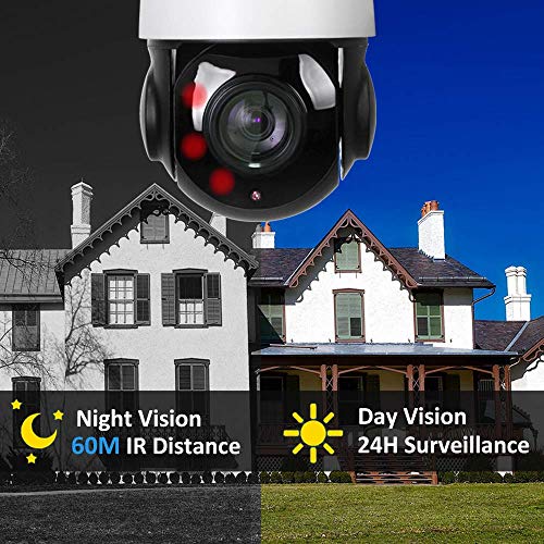 Leftek Ptz Camera Outdoor Cvi Tvi Ahd Coax Cvbs Analog 4-In-1 2Mp Outdoor Security Camera 20X Optical Zoom 60M Ir Speed Dome With Rs485 Control Ac24V #TOP4