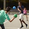 Franklin Sports Dodgeball Ball Set Superskin-Coated Foam Balls for Playground Games Small Dodgeballs for Gymnasium Games Easy-Grip Foam Balls Wont Shred or Tear for Hours of Fun