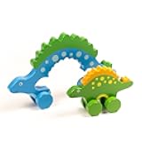 Stegosaurus Mommy & Baby Push, Toy
