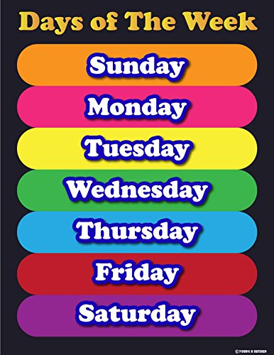 young-n-refined-learning-days-of-the-week-elementary-school-want-it-all