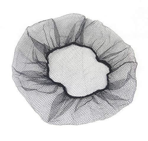 QIAN SOU Disposable Hair Nets Durable Nylon Caps Breathable Honeycomb 24" (100) - Thumbnail 2