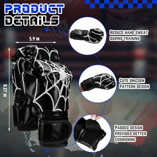 Image of Arrowbash Boxing Headgear and Gloves Set for Kids 6oz Boxing Gloves and Wrestling Headgear Sparring Equipment for Boxing Kickboxing Muay Thai BJJ Karate Training