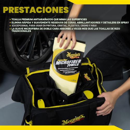 Miniatura 9 de Meguiar S X2020eu Microfibra Supreme Shine - Toallas De Microfibra Pack De 3