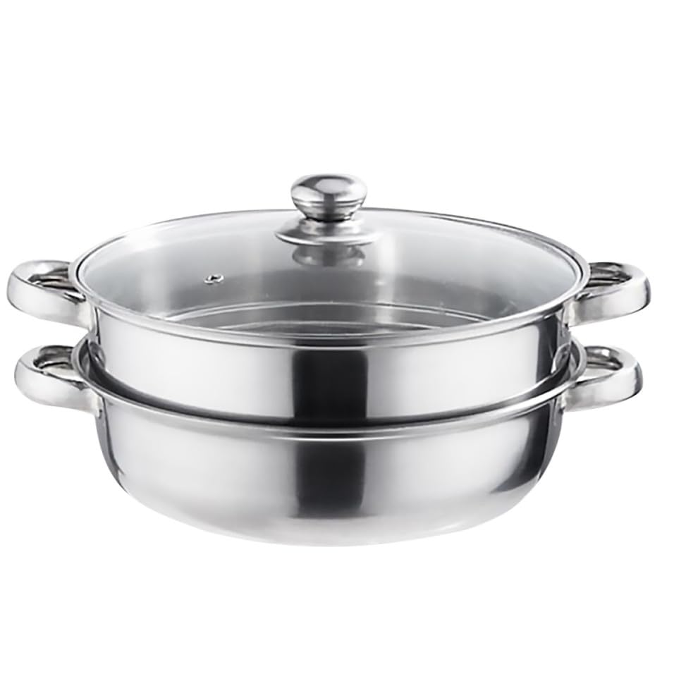 Casserole Vapeur Inox Double : Marmite Induction pour Soupes