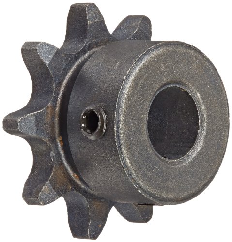 Martin Roller Chain Sprocket, Bored-to-Size, Type B Hub, Single Strand, 41 Chain Size, 0.5