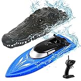 SGOTA RC Boat, Remote Control Boats for Kids and Adults, 2.4 GHz Fast Remote Control Boat (Only...